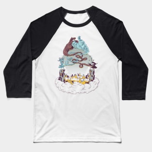 Wizard's Duel Baseball T-Shirt